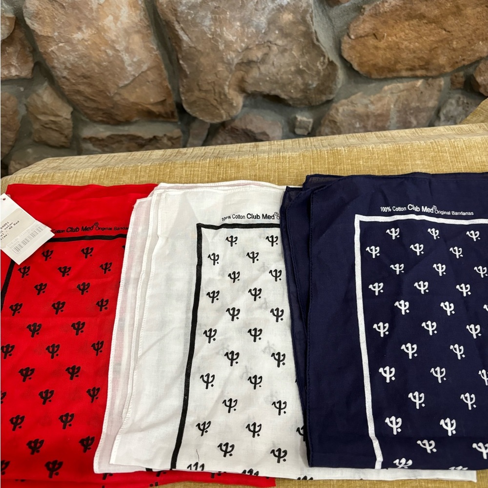 Three new Club Med Bandanas